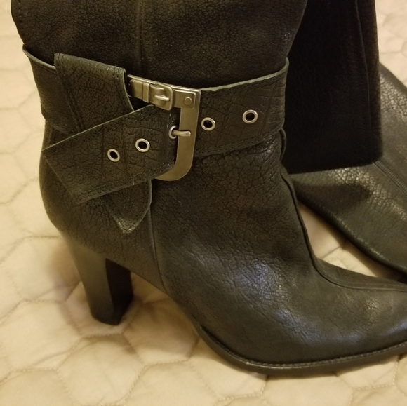 Leather boots 9.5 size, high quality leather - Picture 3 of 6